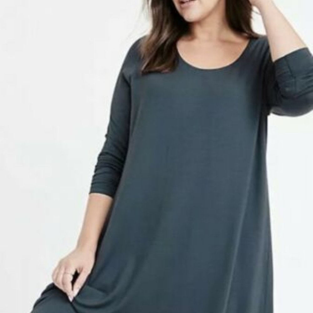 Ryllace  Teal Swing Dress